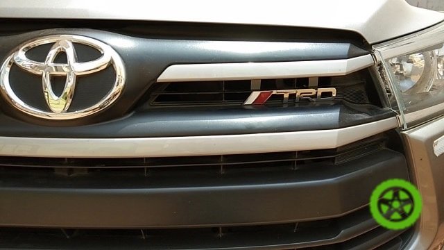 Emblem TRD on the radiator grille 155mm