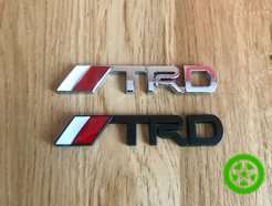 Эмблема TRD на крышку багажника 95мм