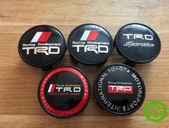 Wheel center caps Toyota TRD (62/58)