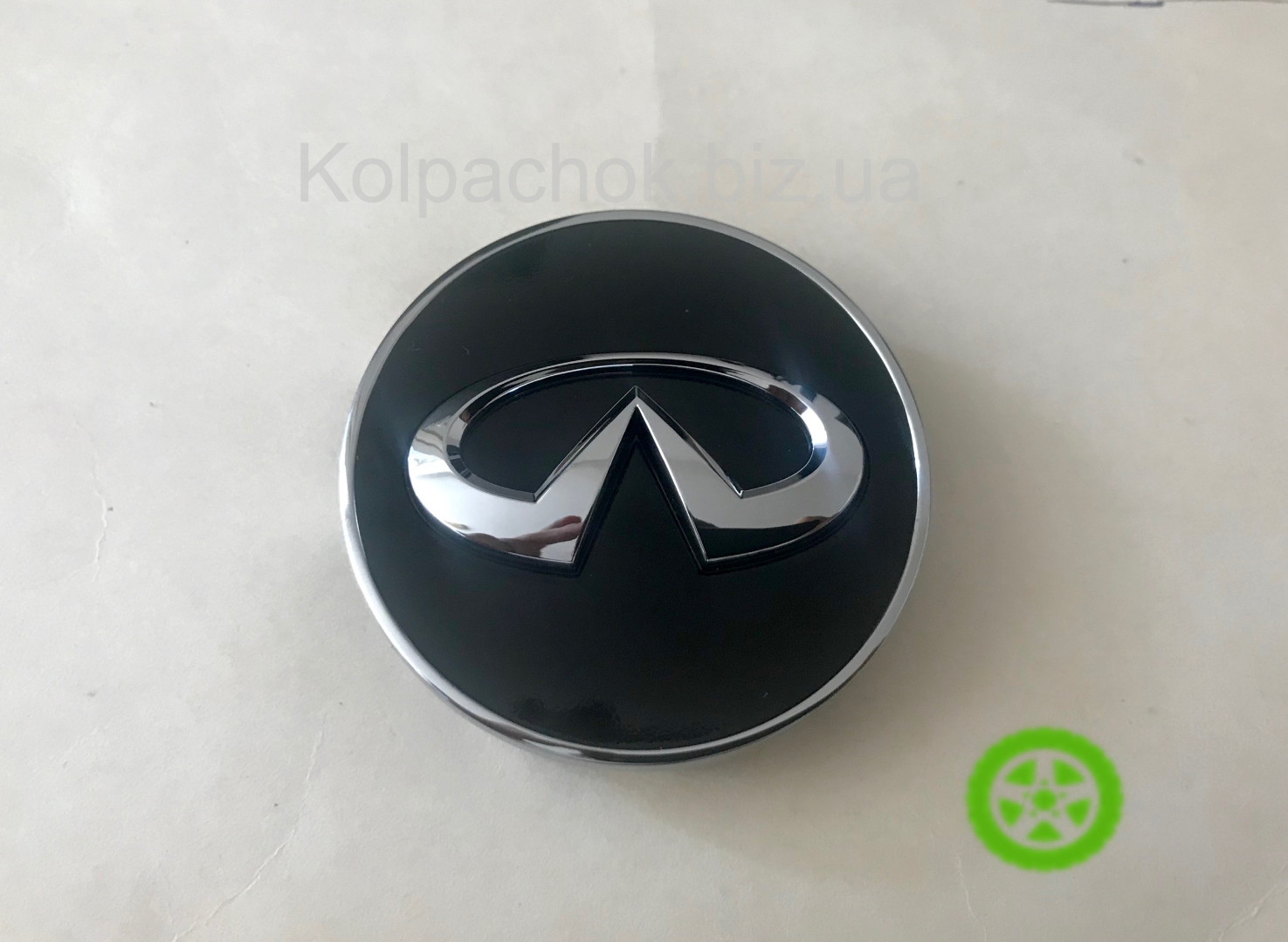 Колпачки на диски Infiniti 403431CA4A (оригинал черные)