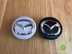 The center caps for alloy wheels Mazda  BBM237190 KD51-37-190