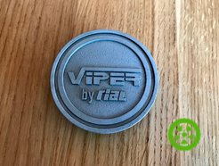 Wheel center caps Viper by Rial N08 (original)